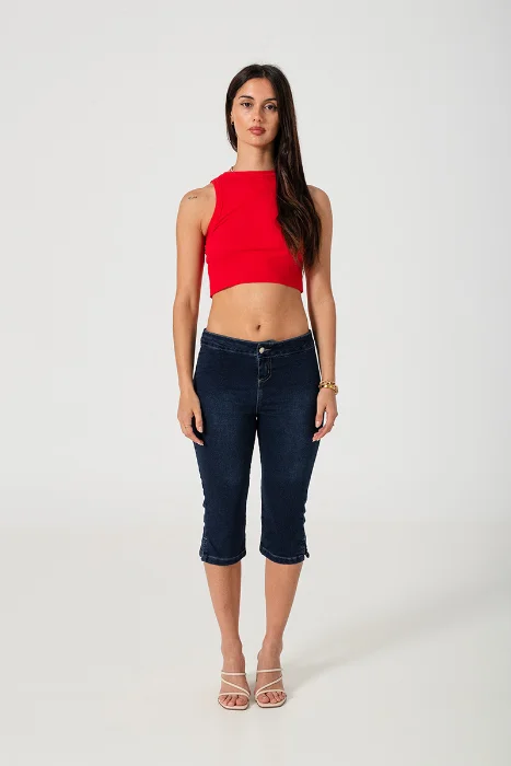 1341 Capri Bolsillo Chino Azul