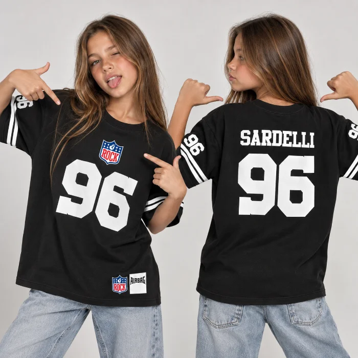 Remera Oversize "sardelli" Niños