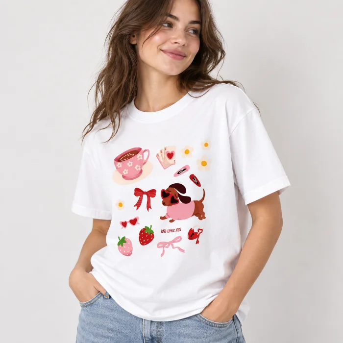 Remera Oversize "coquette" Adulto