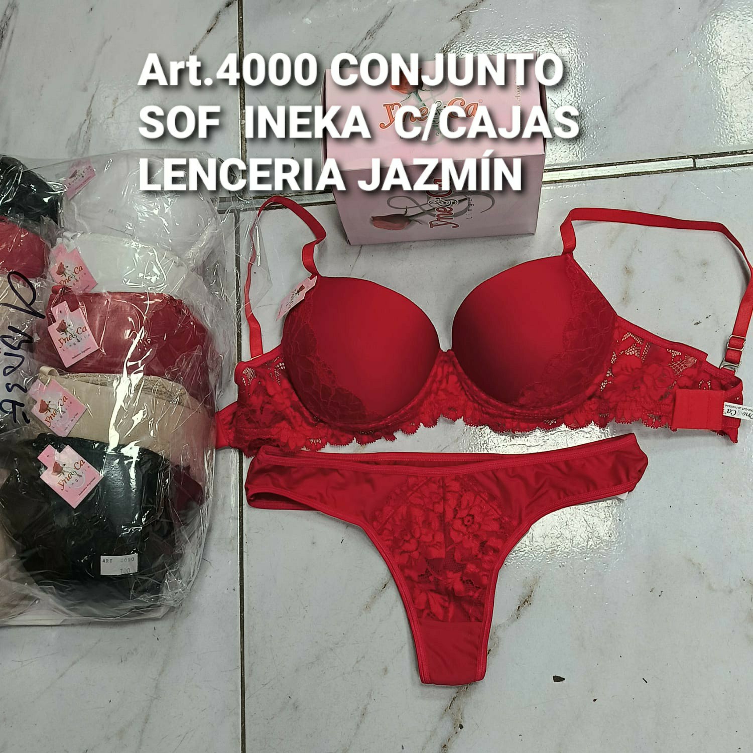 Ineka Art.4000 Conjunto Sof Exelente Calidad con Bretel Anchito - Imagen 2