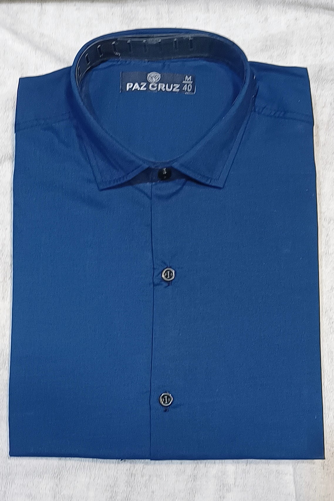 Camisa Rígido Manga Larga Semi Entallado - Imagen 2