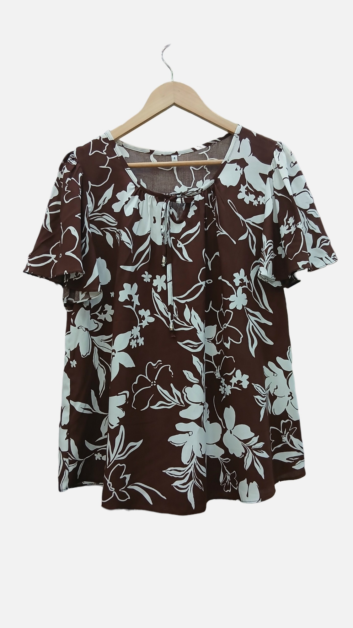 Blusas Especiales en Fibrana Poplin Estampada - Talles 4, 6, 8 y 10 - Imagen 2