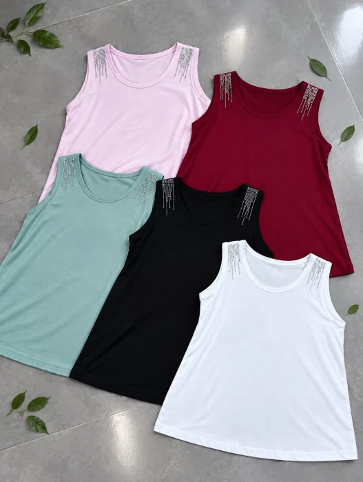 Musculosa con Stras