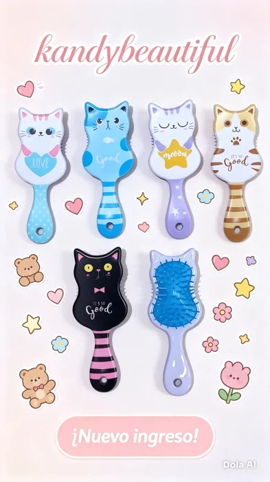 Cepillos Kawaii para los mas Pekes