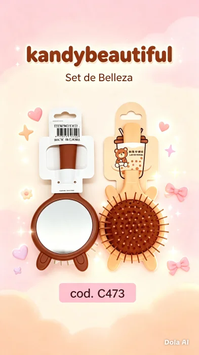 Cepillos Kawaii con Orejitas