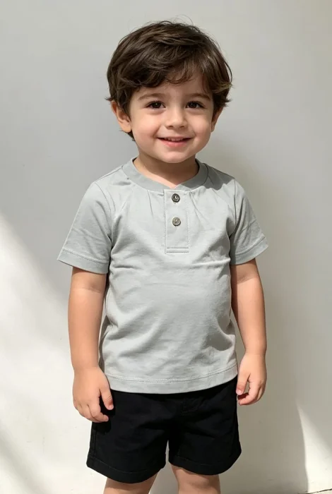 Remera Cuello Mao Bebé
