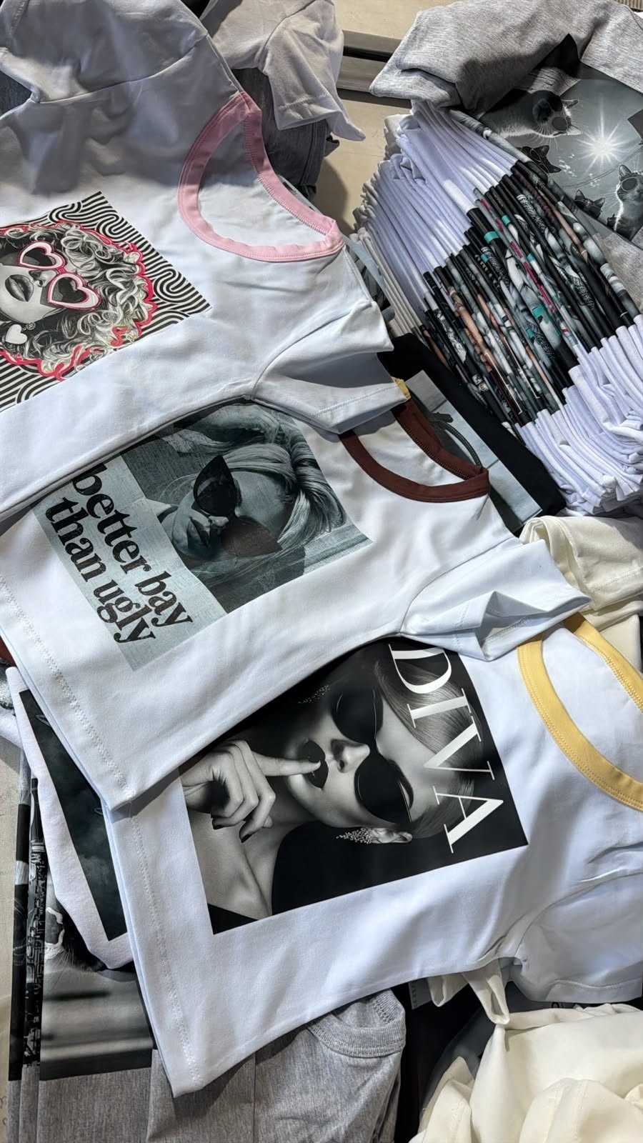 Remera Algodon Lycra Estampados - Imagen 2