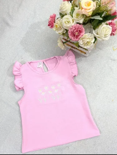 Blusa de Cey con Bordado y Volados
