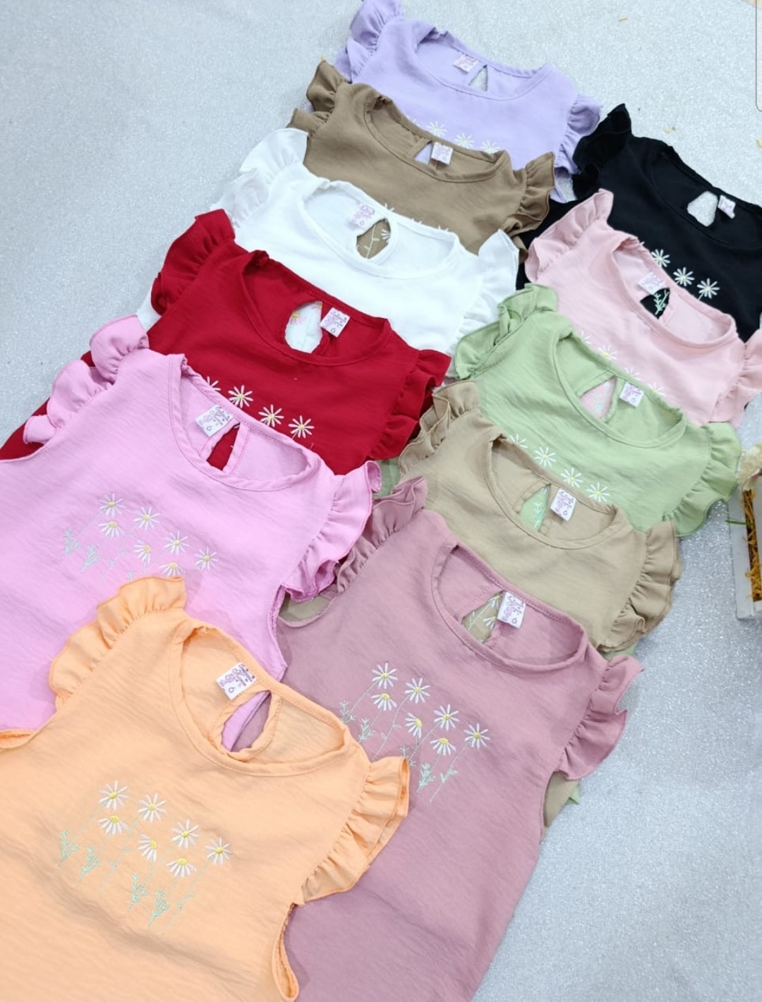 Blusa de Cey con Bordado y Volados - Imagen 2