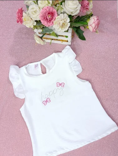 Blusas de Cey con Bordado Happy