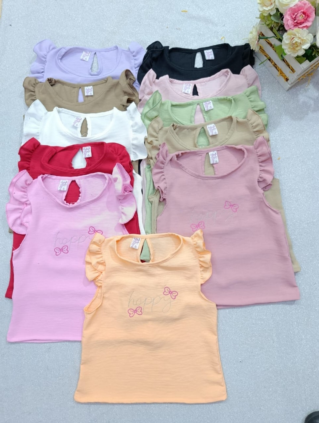 Blusas de Cey con Bordado Happy - Imagen 2