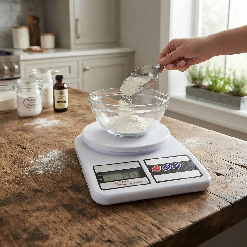 Balanza de Cocina Electronica Digital 10kg Blanco - Imagen 2