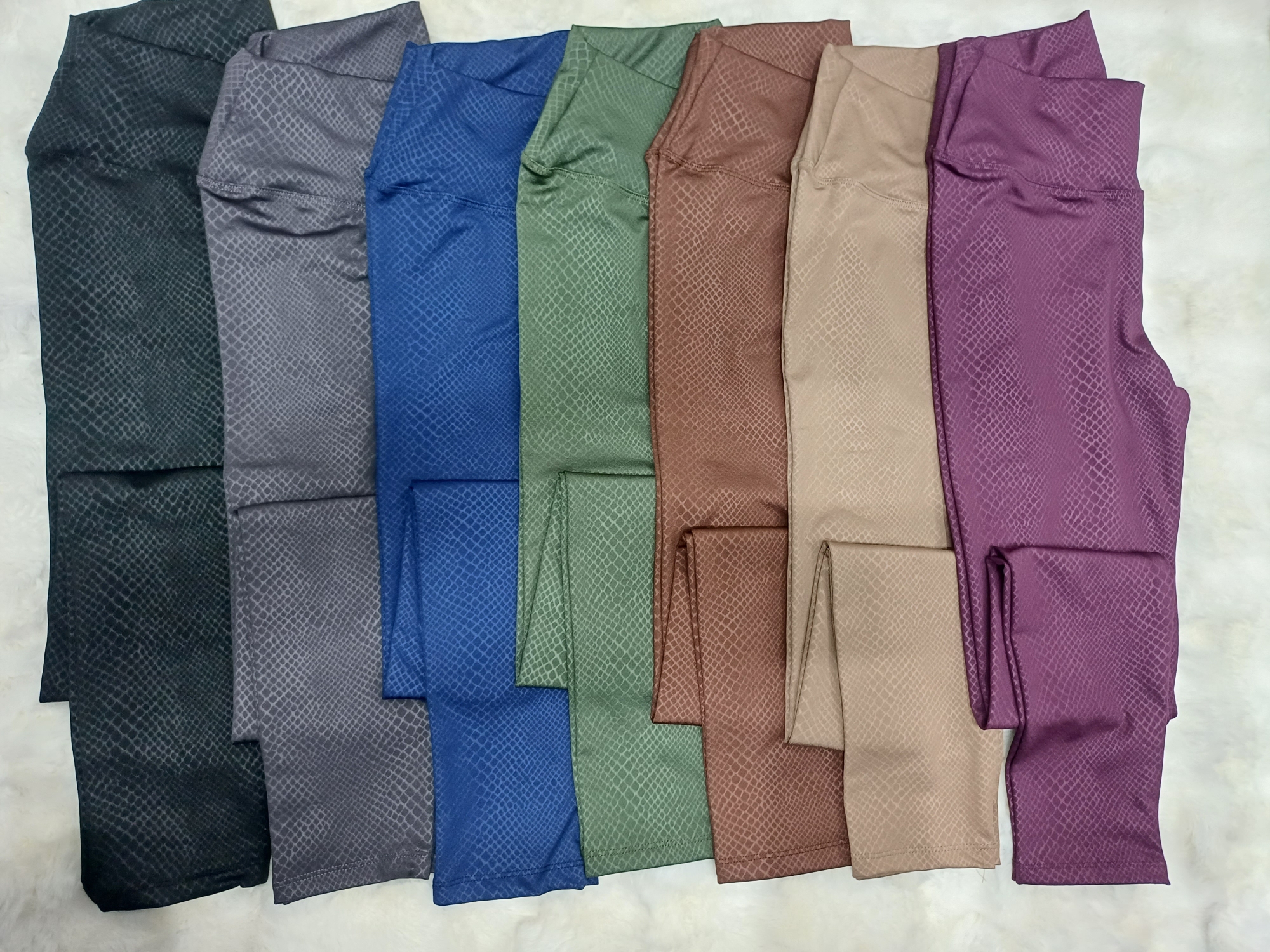 Calzas Gofradas Lycra 70 Serpiente - Imagen 2