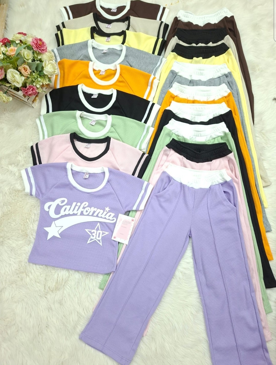 Conjunto Wafle Estampado con Relieve - Imagen 2