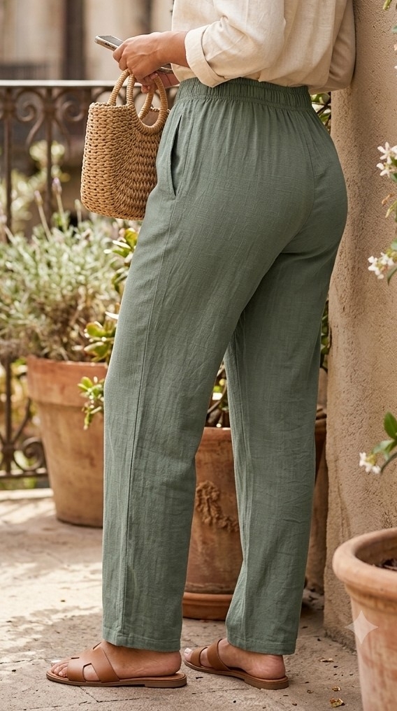 Pantalone de Lino - Imagen 3