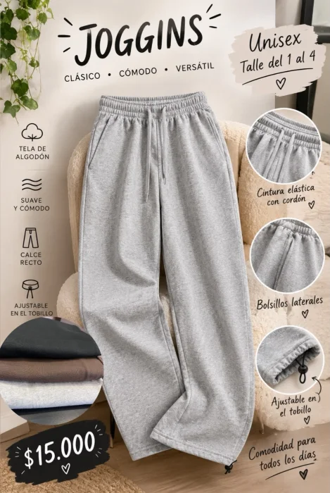 Jogging Rústico Baggy
