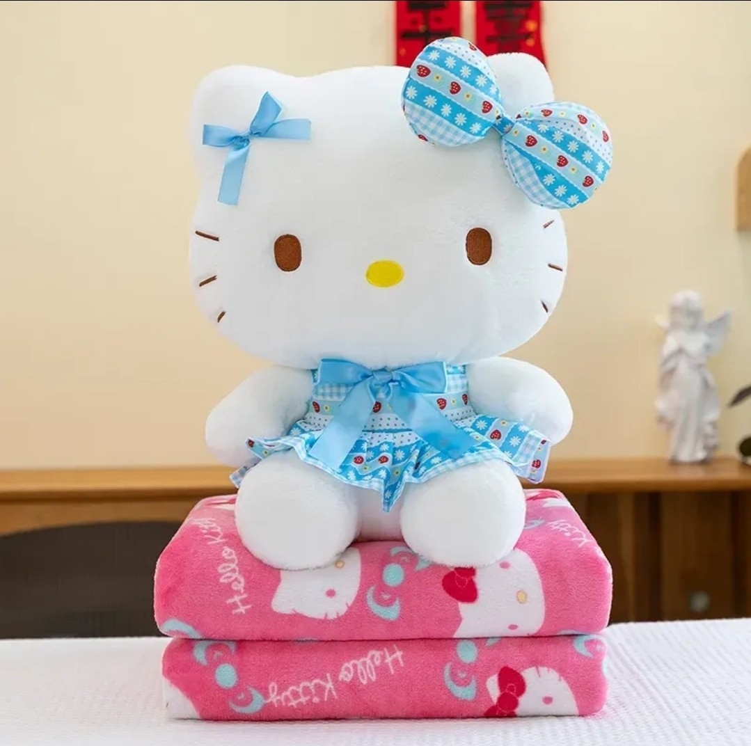 Peluche de Kitty con Manta - Imagen 2