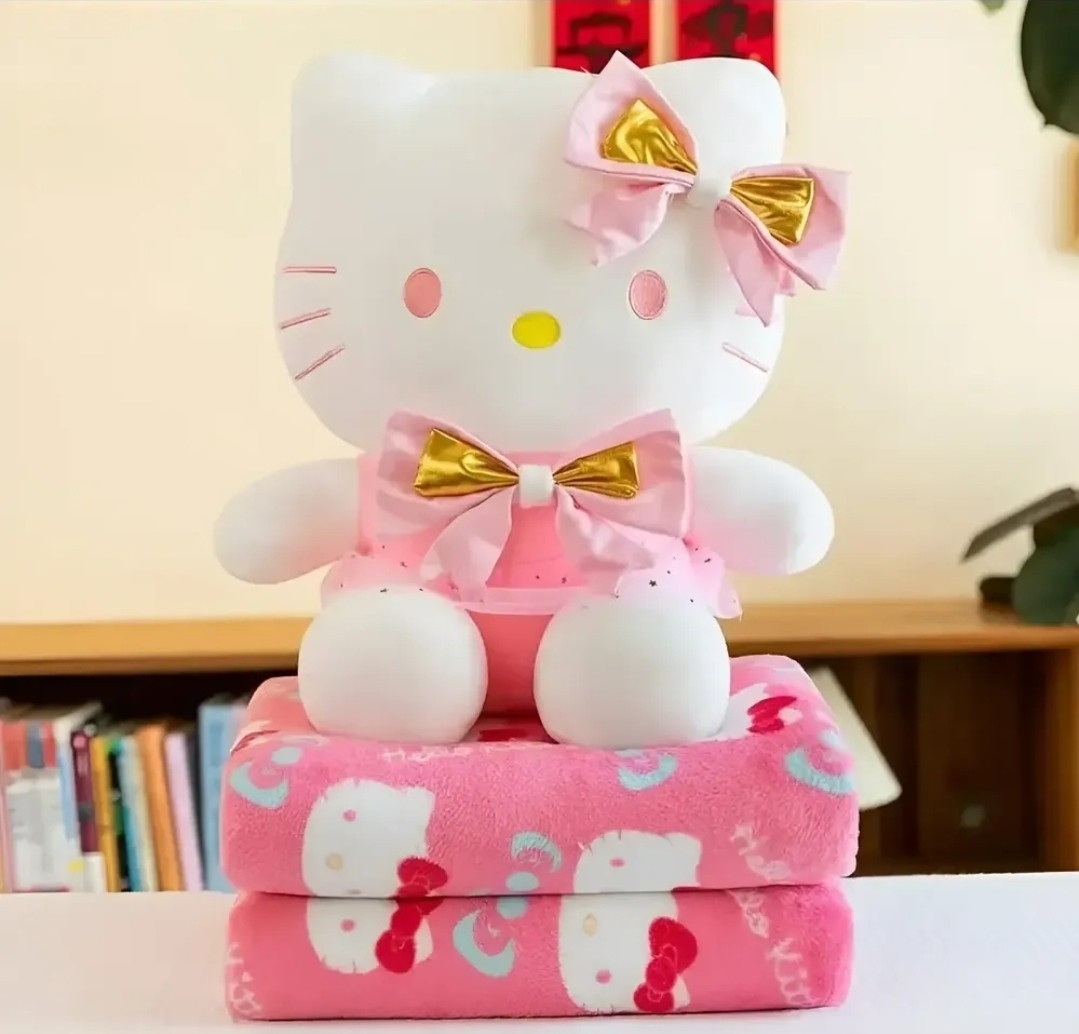 Peluche de Kitty con Manta - Imagen 3