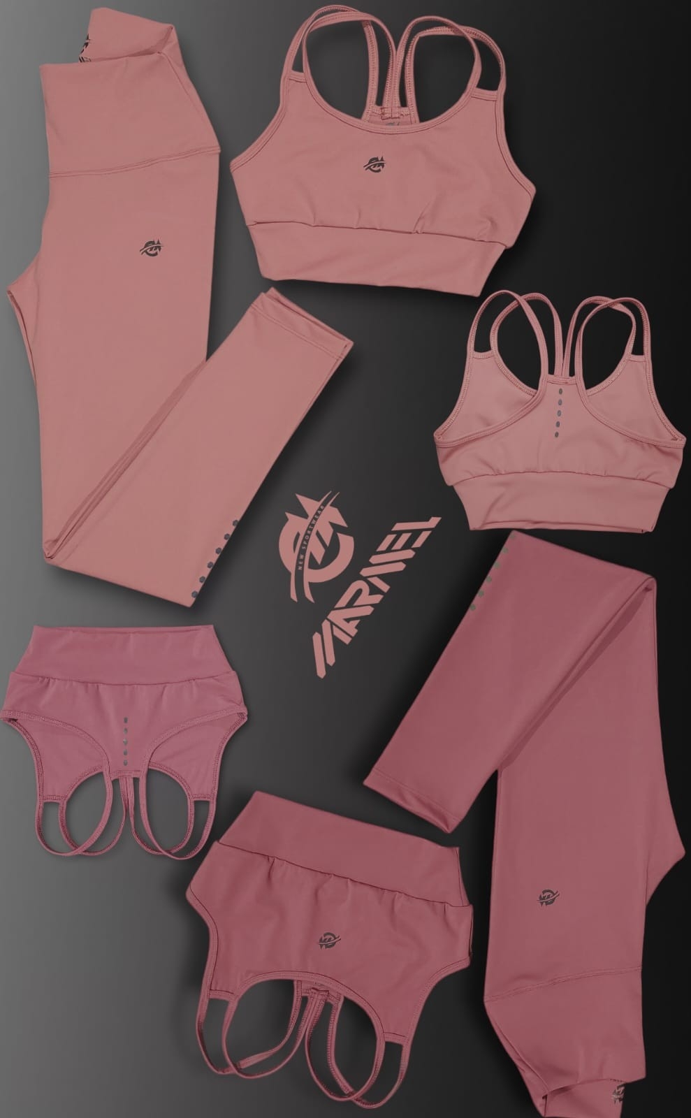 Conjunto" Cali" Calza y Topo Talles 1 al 5 Variedad Colrs - Imagen 6