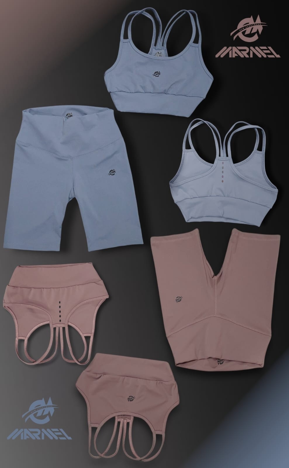 Conjunto  "cali"top y Bikers Talles 1 al 5 - Imagen 3
