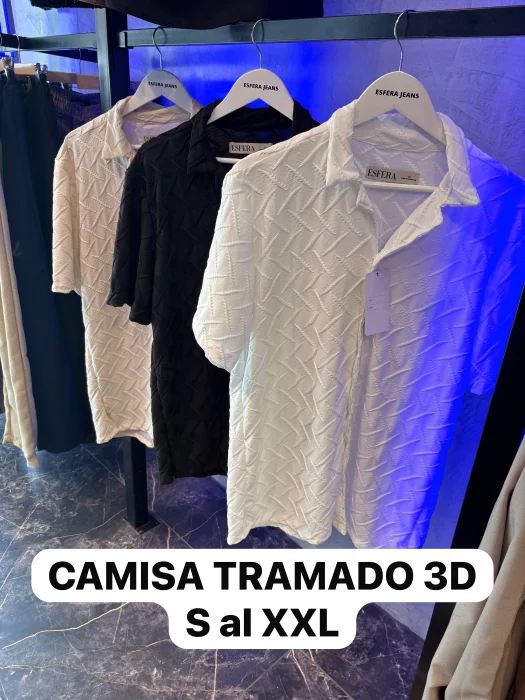 Camisa Tramado Relieve