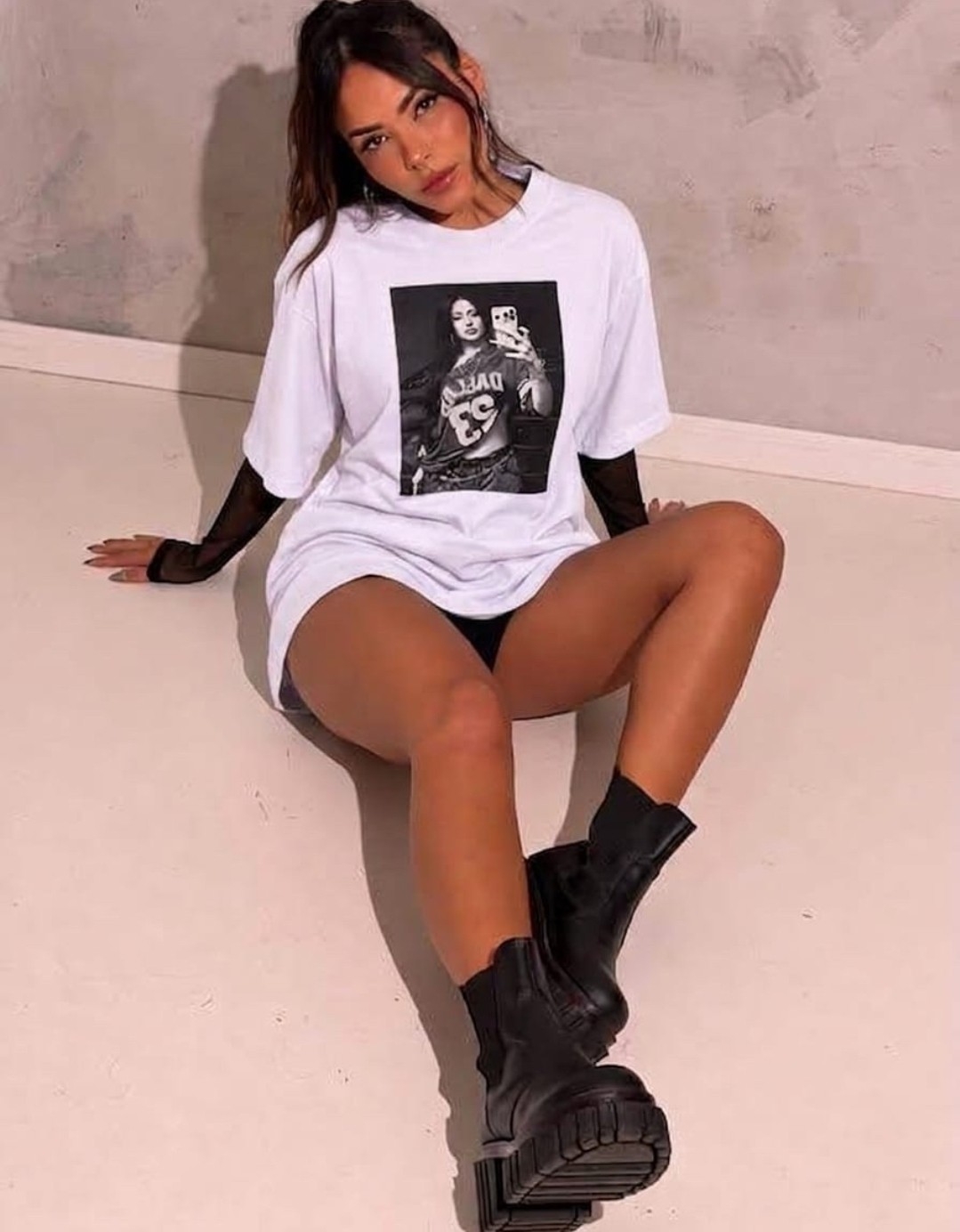 Remeron Peinado Estampado Vintage - Imagen 4