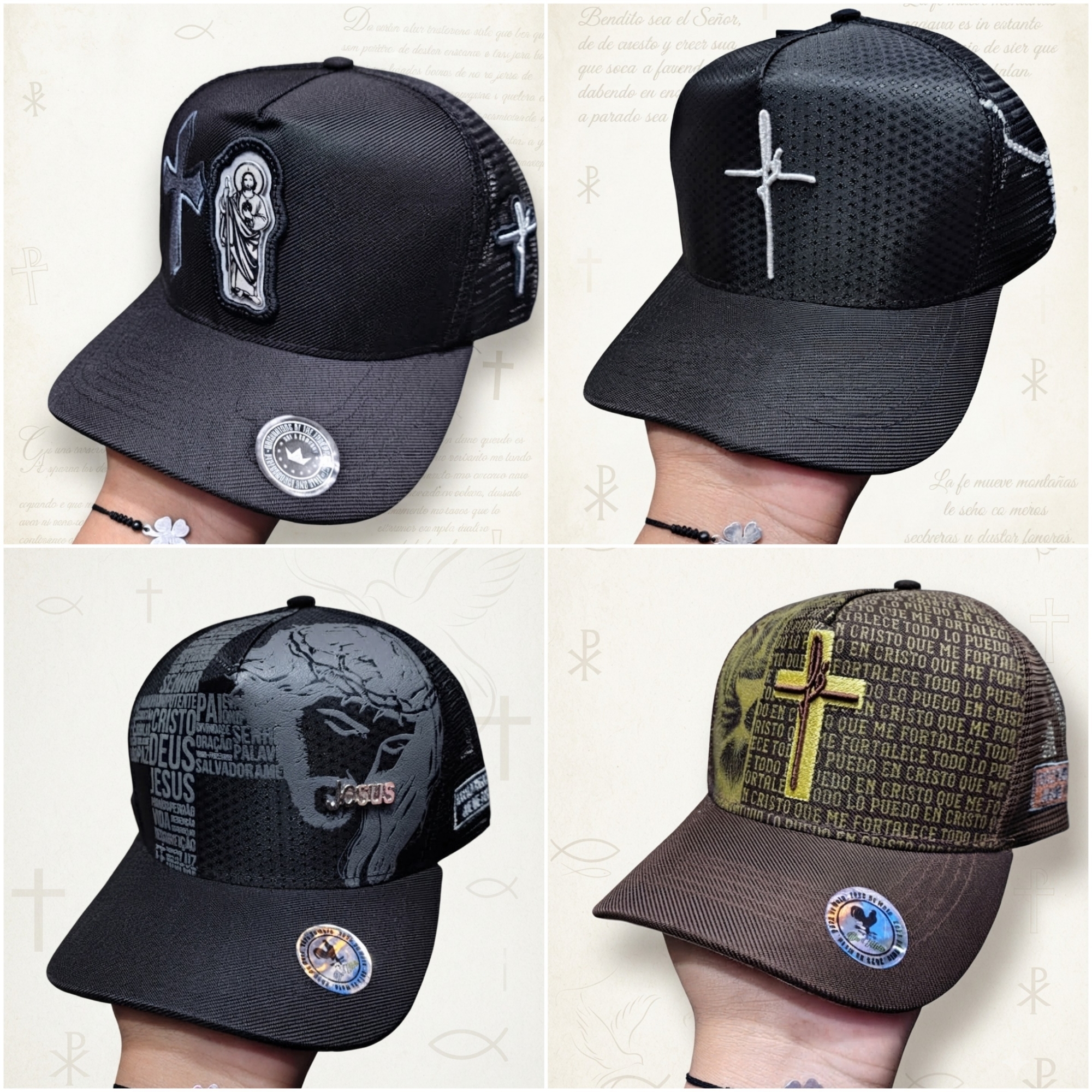 Gorras Fe Estilo Trucker - Imagen 2
