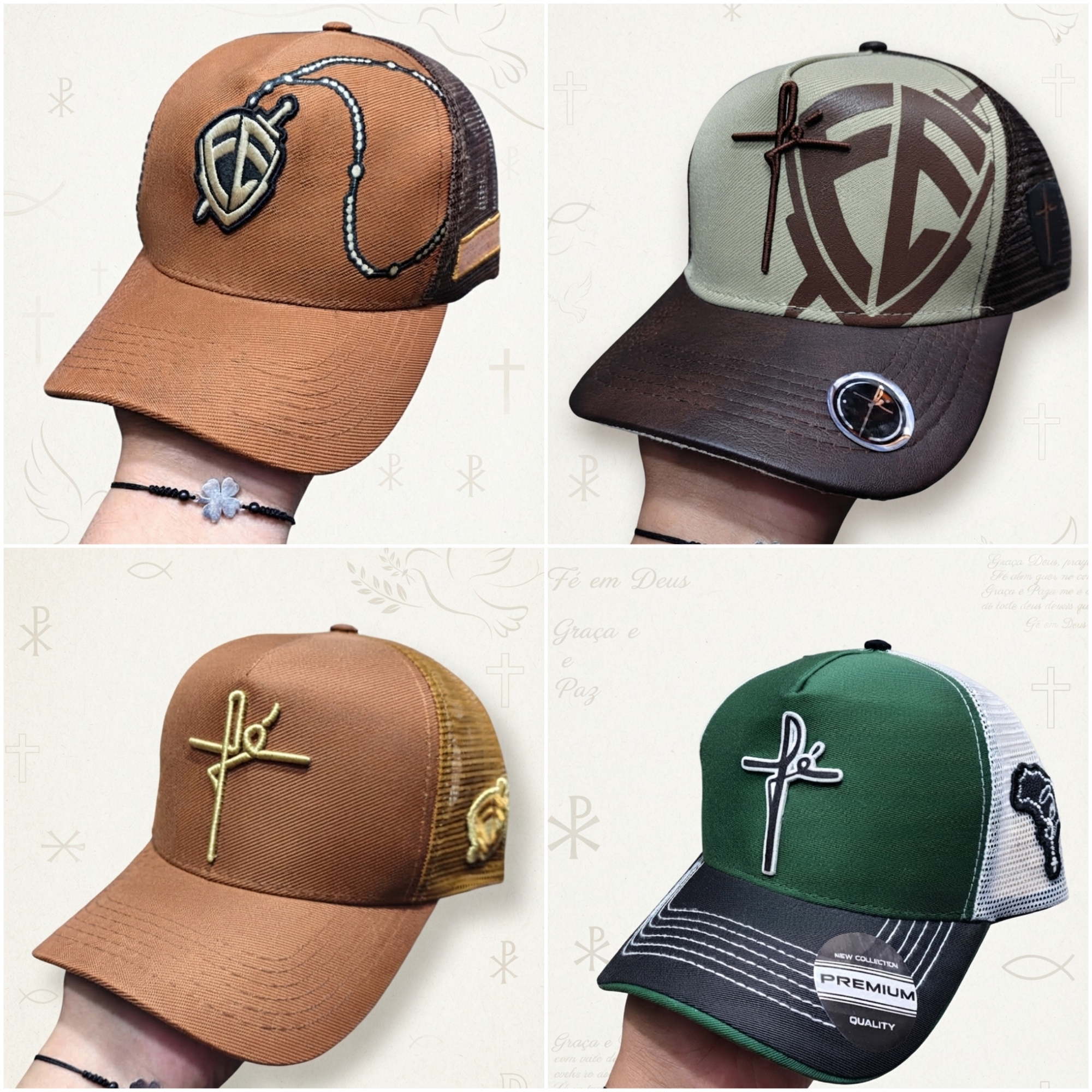 Gorras Fe Estilo Trucker - Imagen 3