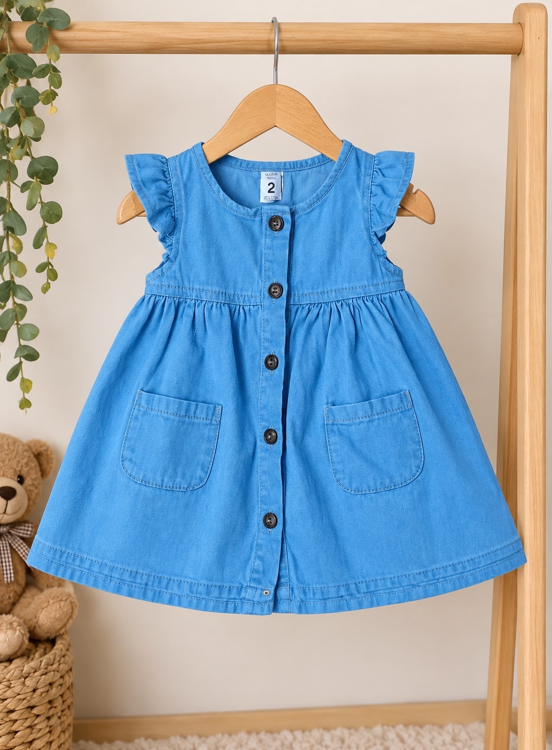 Vestido Jeans de Beba - Imagen 2