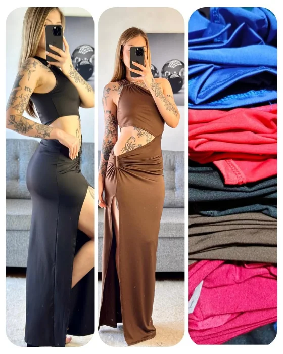 Vestido Micro Fibra