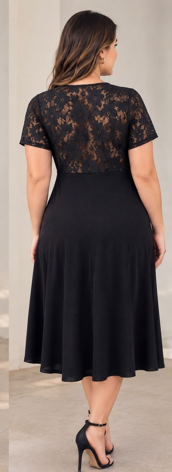 Vestido Intiway C/ Encaje - Imagen 2