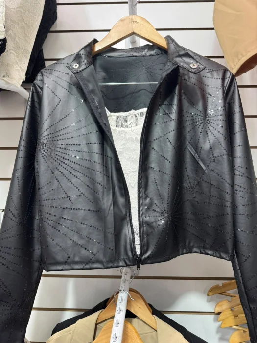 Campera Cuerina