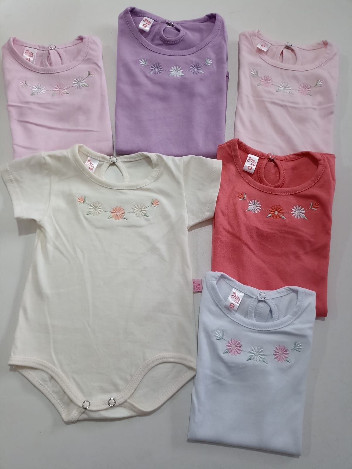 Body Bebe Bordado - Imagen 1