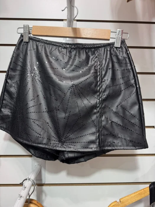 Pollera Short con Lentejuelas