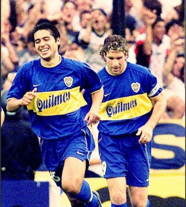 Camiseta Retro Boca Junior, Temporada 2000