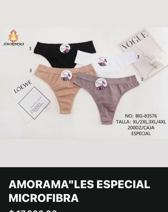 "amorama"les Microfibra Especial