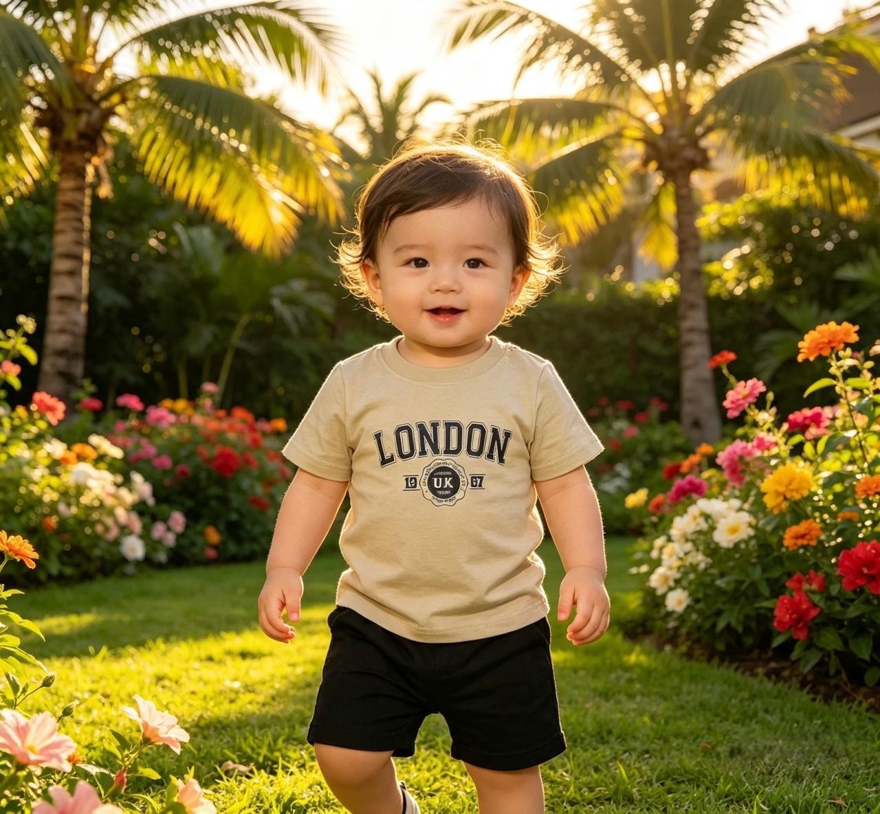 Shorts Rustico de Bebe - Imagen 2