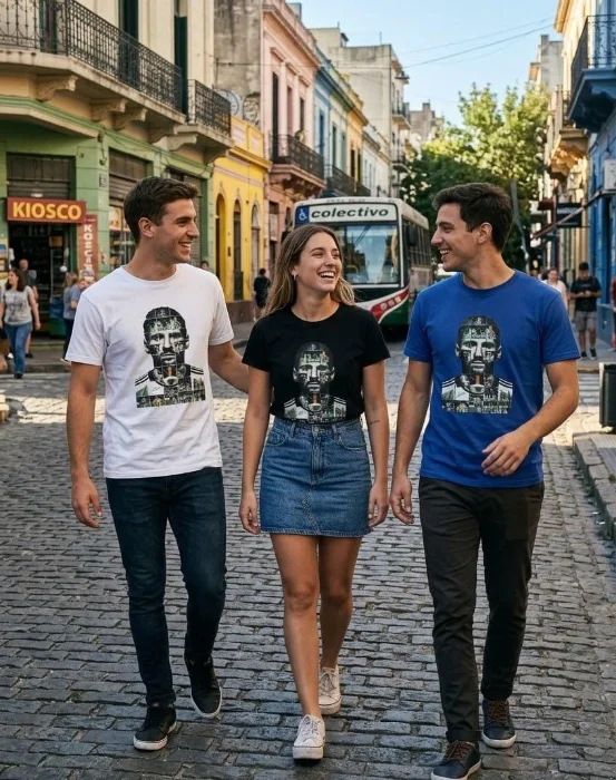 Remeras Algodón _imagen Messi.