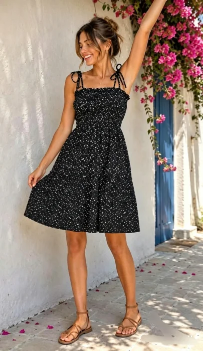Vestido Musculosa  Solero Mujer
