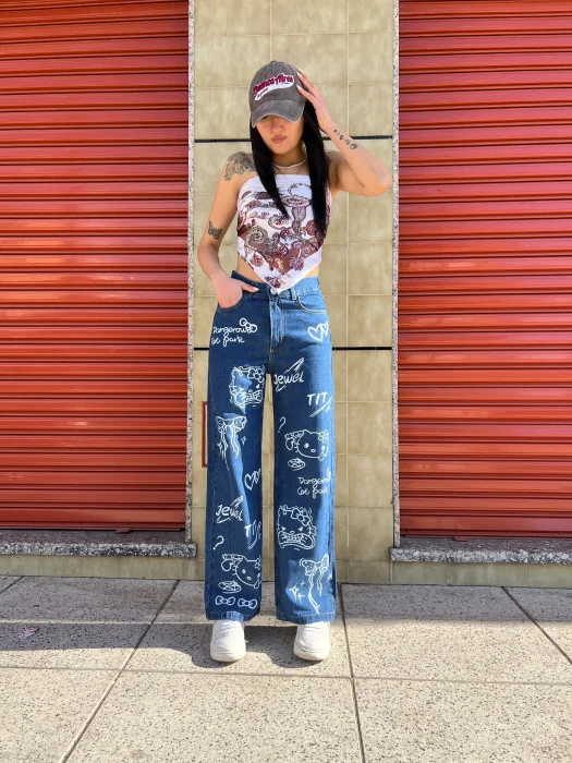 Jeans Widleg Kitty 1