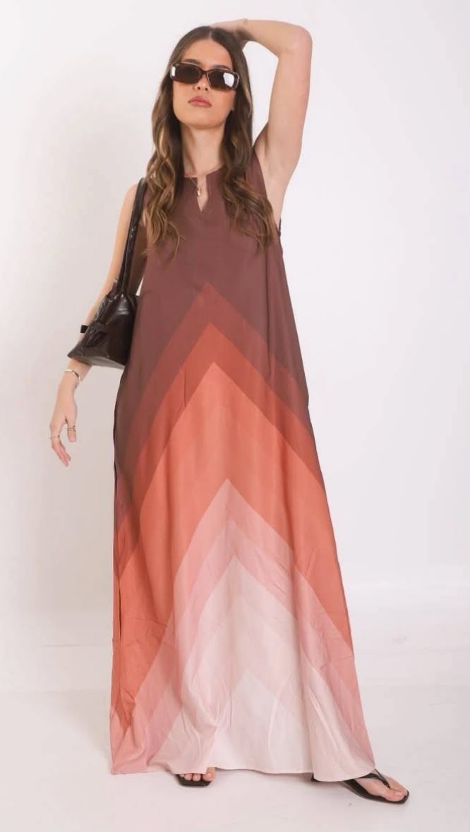 Vestido Estampado Importado - Imagen 3