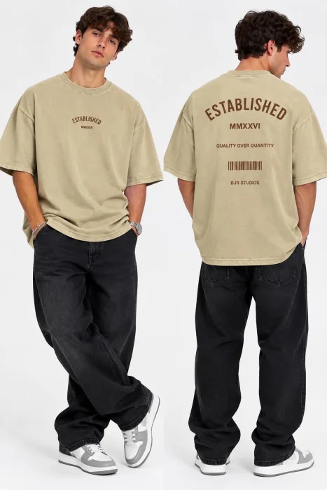 Remeras Oversize Algodón Pesado 15/1