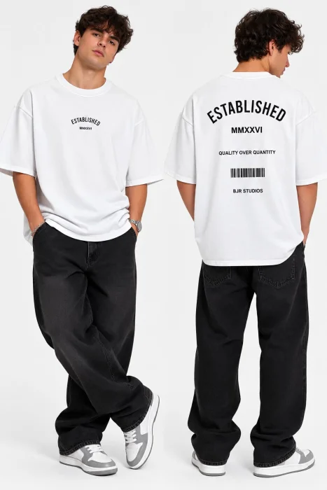 Remeras Oversize Algodón Pesado 15/1