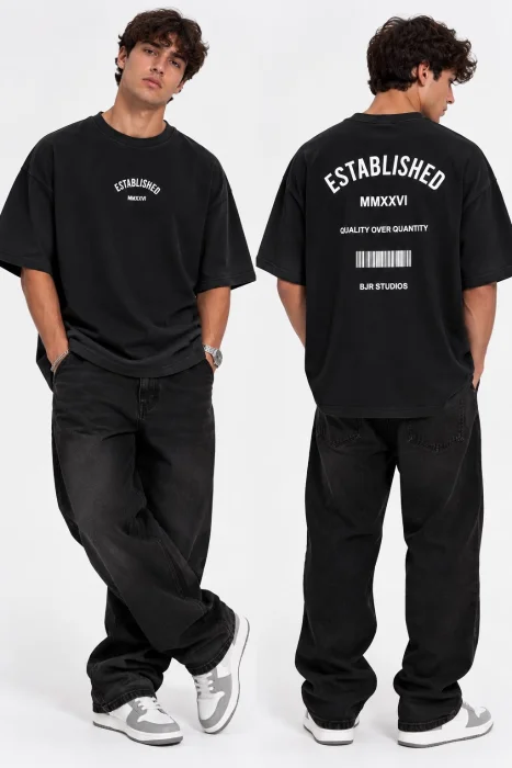 Remeras Oversize Algodón Pesado 15/1
