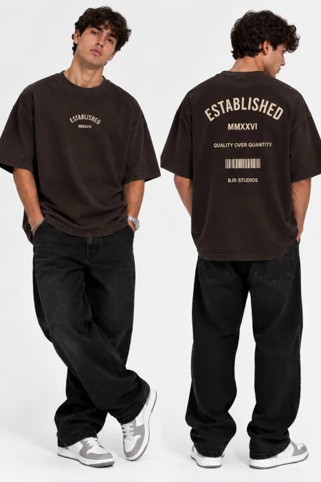 Remeras Oversize Algodón Pesado 15/1