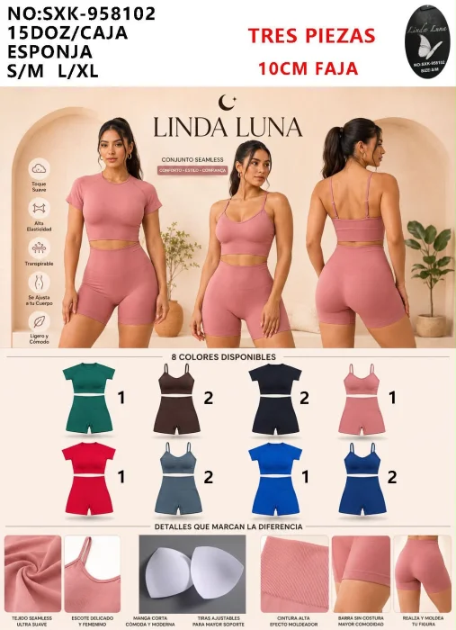 Conjunto 3 Piezas