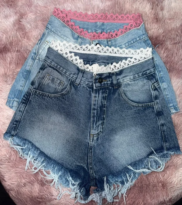 Shorts con Puntillas del 36 al 46