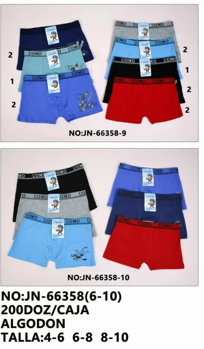 Boxer Uomo Liso con Diseño