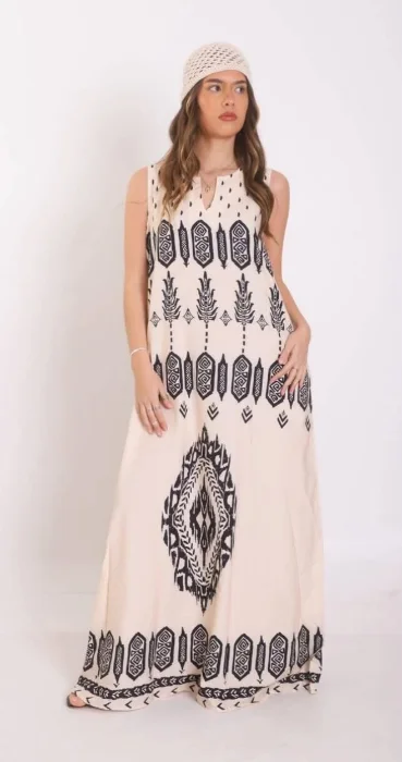 Vestido Estampado Importado