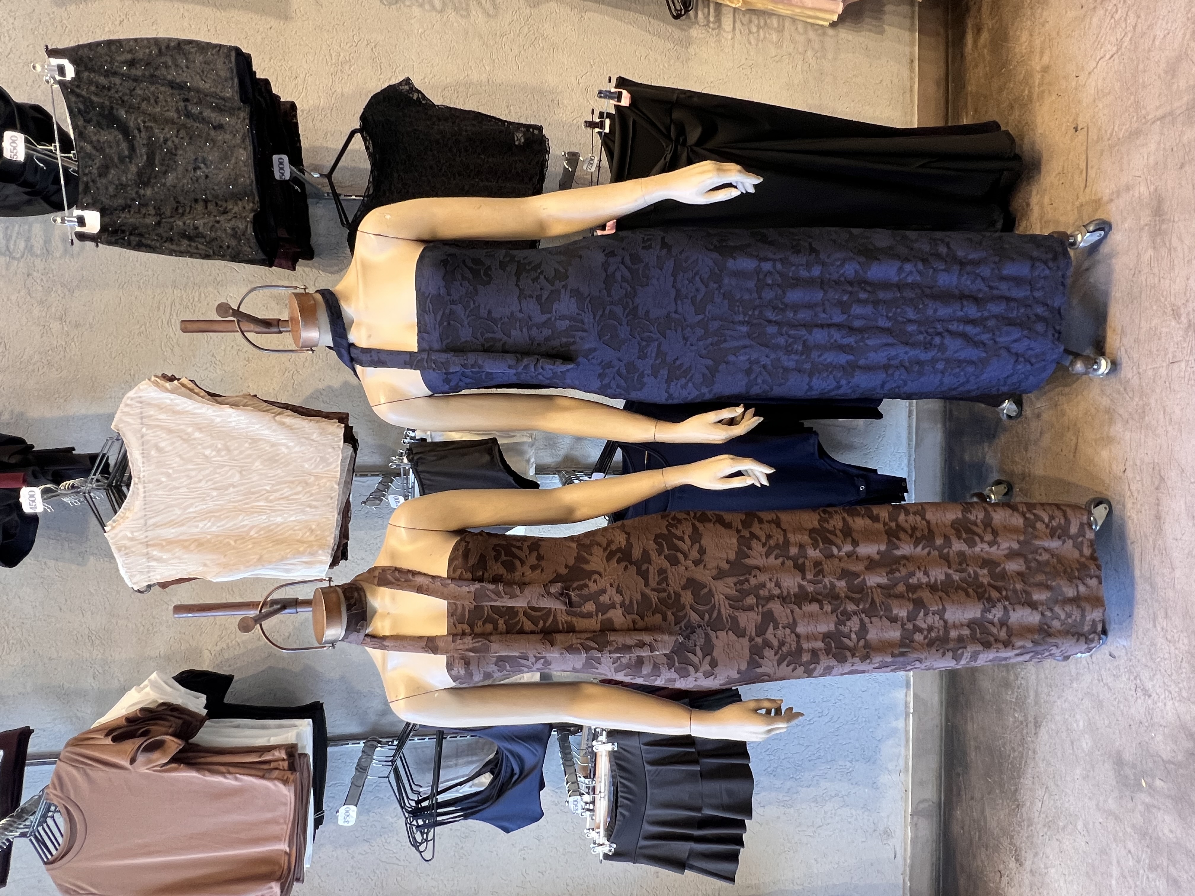 Vestido Devore con Forro Tul y Lazo Separado - IMG_3106.jpeg